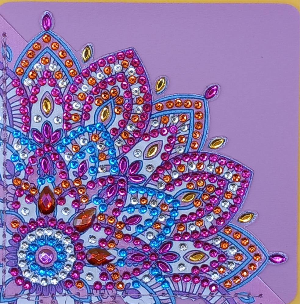 1pc Diamond Art Mandala Corner Bookmark