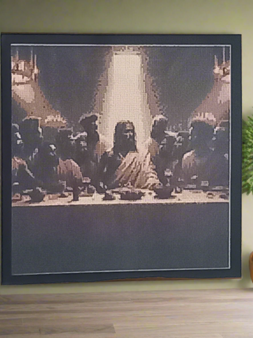 2pcs Diamond Art The Last Supper Picture & Frame Set