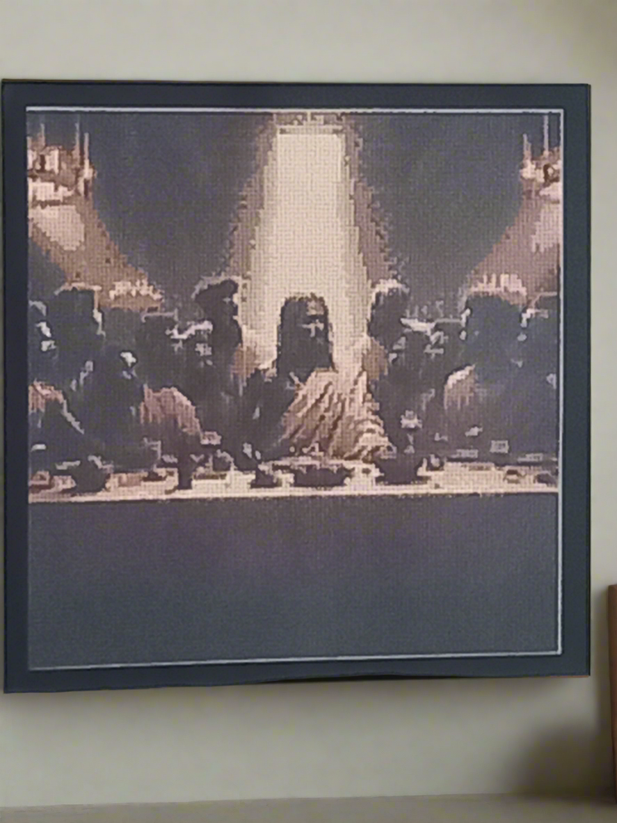 2pcs Diamond Art The Last Supper Picture & Frame Set