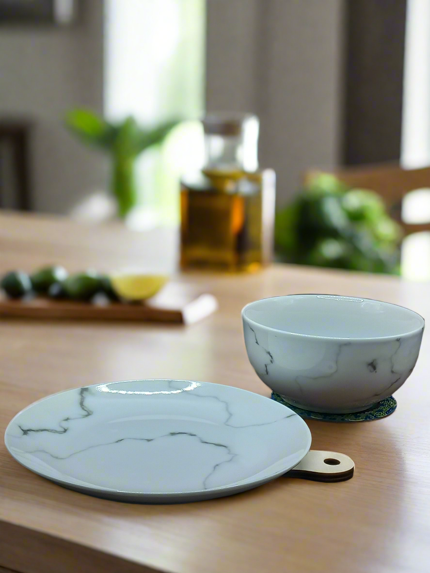 2pcs Diamond Art Food Tray & Coaster Set