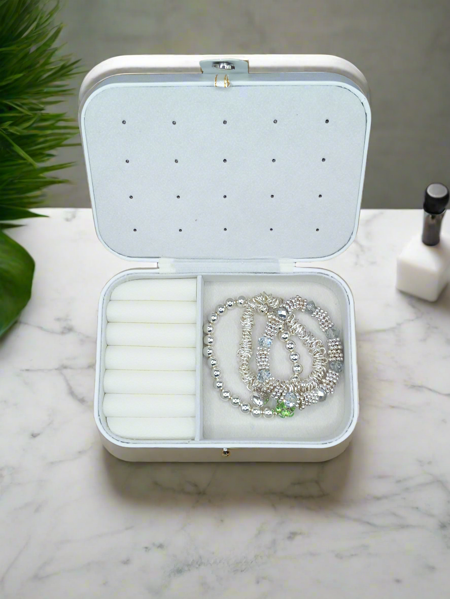 1pc Diamond Art Patterned Jewellery Box