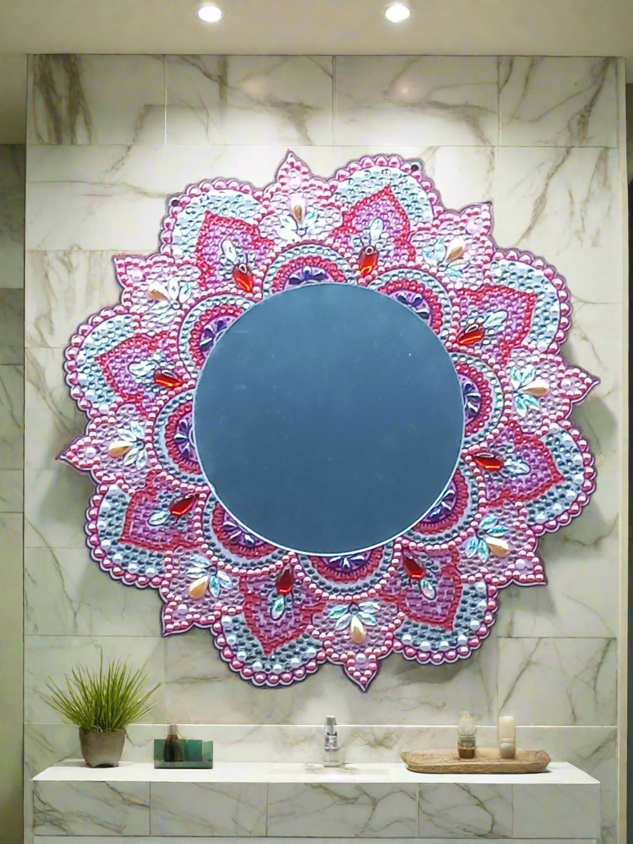 1pc Diamond Art Versatile Mirror