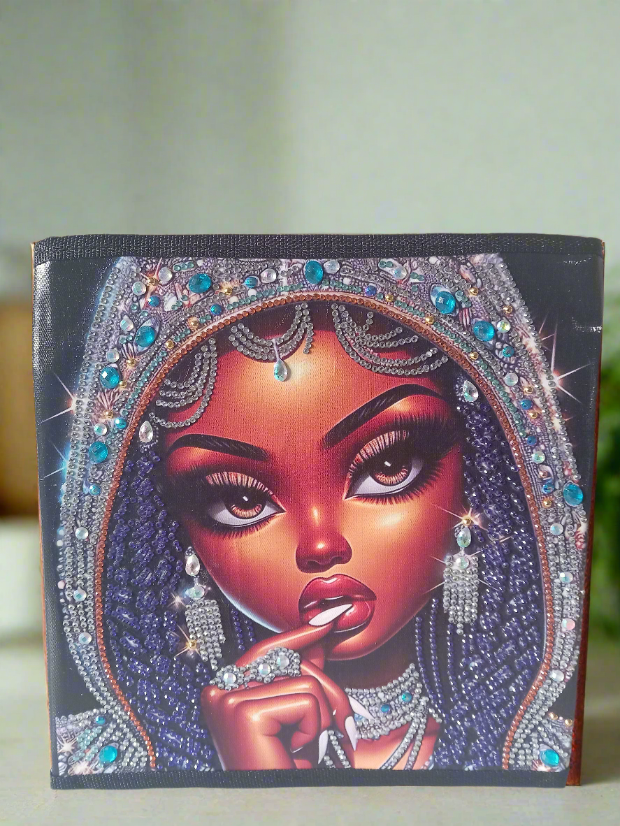 1pc Diamond Art Foldable Storage Box
