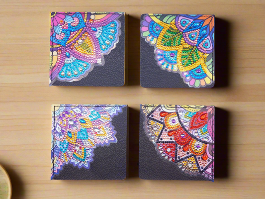 1pc Pre-Made Diamond Art Mandala Corner Bookmark