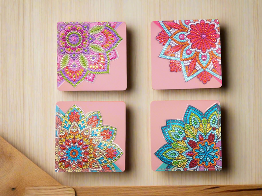 1pc Pre-Made Diamond Art Mandala Corner Bookmark