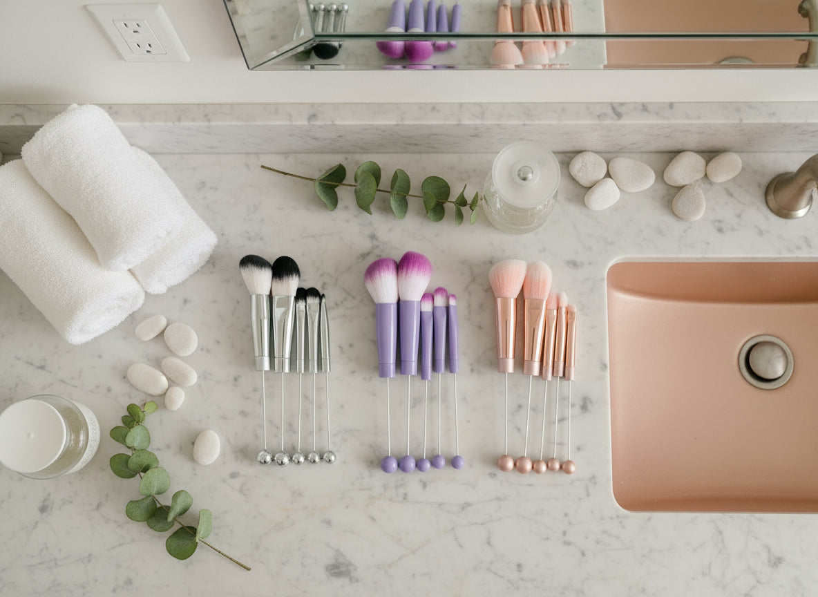 5pcs DIY Beadable Makeup Brush Set