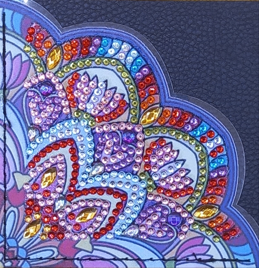 1pc Diamond Art Mandala Corner Bookmark