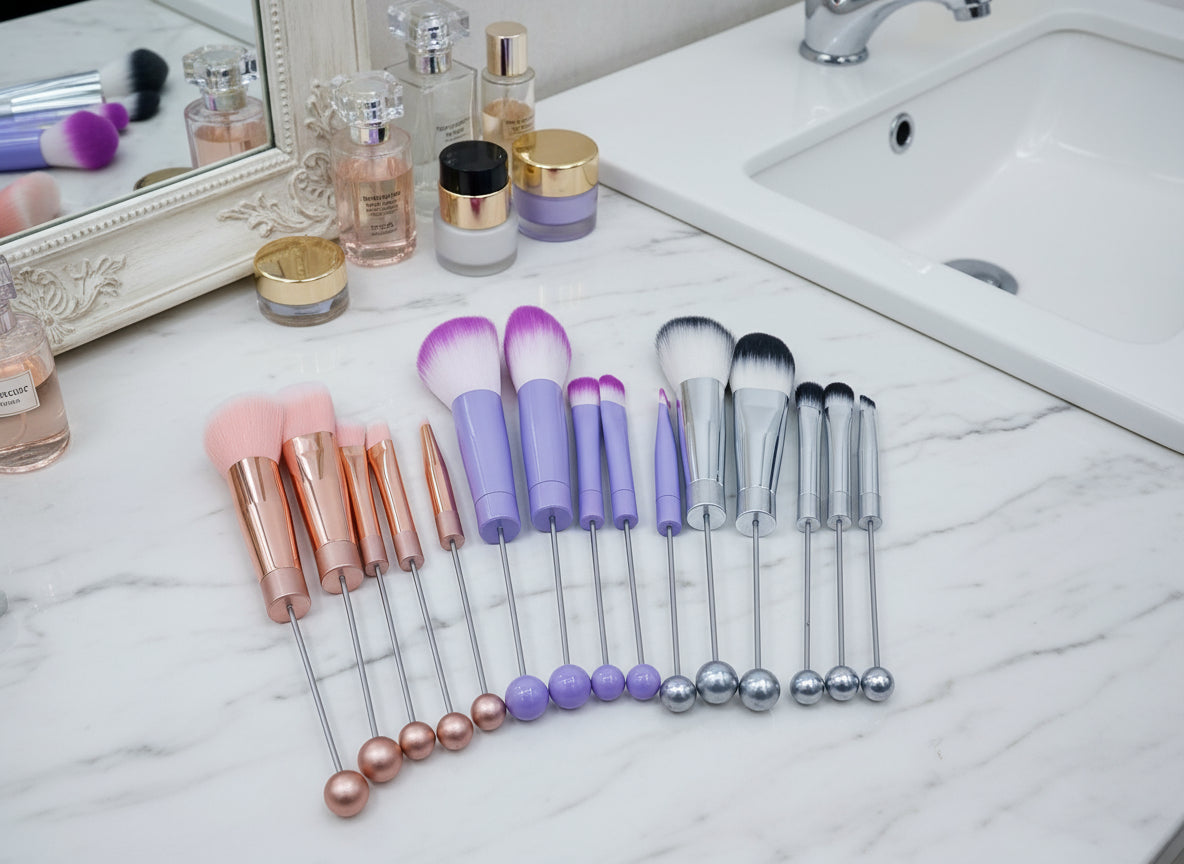 5pcs DIY Beadable Makeup Brush Set
